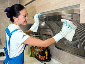 日常保洁、小家电清洗提供油烟机清洗、油烟机/灶台清洗等服务