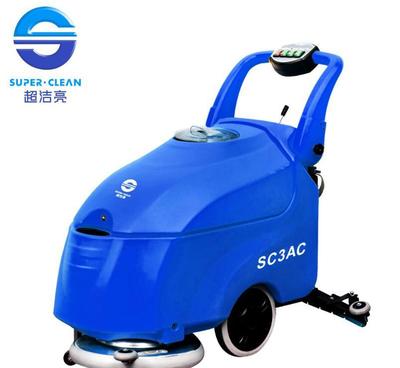 【SC3A电瓶式全自动洗地机工厂超市手推式刷地机地面清洗吸干洗】价格_厂家_图片